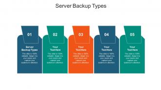 Server backup types ppt powerpoint presentation show slides cpb