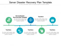 Server disaster recovery plan template ppt powerpoint presentation inspiration cpb