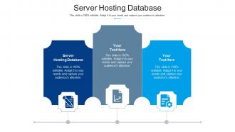 Server hosting database ppt powerpoint presentation ideas slideshow cpb
