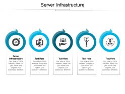 Server infrastructure ppt powerpoint presentation slides inspiration cpb