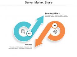 Server market share ppt powerpoint presentation file slide portrait cpb