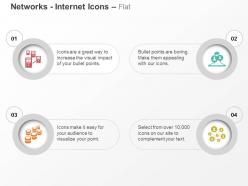 Server network database management communication cycle ppt icons graphics