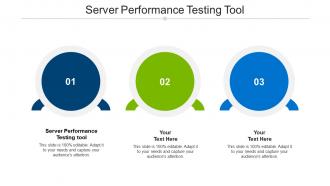 Server performance testing tool ppt powerpoint presentation styles slide cpb