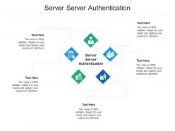 Server server authentication ppt powerpoint presentation slides picture cpb