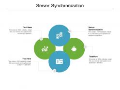 Server synchronization ppt powerpoint presentation pictures layout cpb
