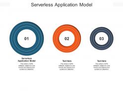 Serverless application model ppt powerpoint presentation infographics vector cpb
