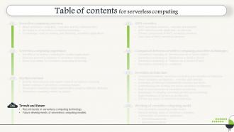 Serverless Computing Powerpoint Presentation Slides Professionally Engaging