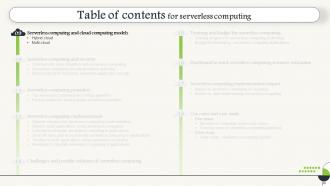 Serverless Computing Powerpoint Presentation Slides Informative Adaptable