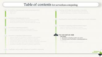 Serverless Computing Powerpoint Presentation Slides Professional Pre-designed
