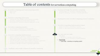 Serverless Computing Powerpoint Presentation Slides Visual Pre-designed