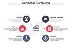 Serverless computing ppt powerpoint presentation slides ideas cpb