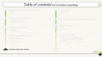 Serverless Computing V2 Powerpoint Presentation Slides Colorful Unique
