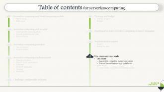 Serverless Computing V2 Powerpoint Presentation Slides Graphical Unique