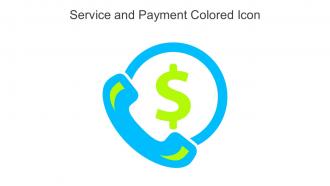 Service And Payment Colored Icon In Powerpoint Pptx Png And Editable Eps Format
