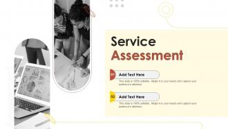 Service Assessment Ppt Powerpoint Presentation File Graphics