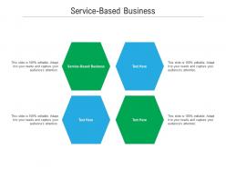Service based business ppt powerpoint presentation deck cpb