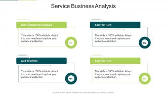 Service Business Analysis In Powerpoint And Google Slides Cpb