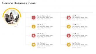 Service Business Ideas In Powerpoint And Google Slides Cpb