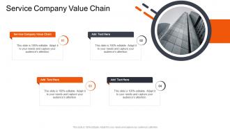 Service Company Value Chain In Powerpoint And Google Slides Cpb