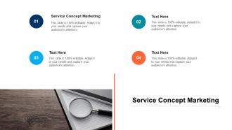Service concept marketing ppt powerpoint presentation gallery example cpb