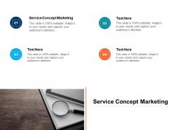 Service concept marketing ppt powerpoint presentation pictures icons cpb