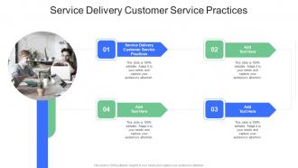 Service Delivery Customer Service Practices In Powerpoint And Google Slides Cpb