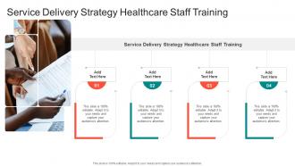 Service Delivery Strategy Healthcare Staff Training In Powerpoint And Google Slides Cpb