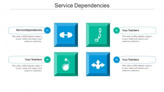 Service dependencies ppt powerpoint presentation ideas templates cpb