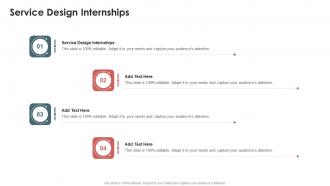 Service Design Internships In Powerpoint And Google Slides Cpb