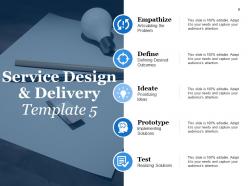Service Design Management Powerpoint Presentation Slides