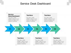 Service desk dashboard ppt powerpoint presentation icon sample cpb