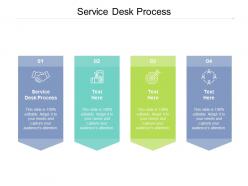 Service desk process ppt powerpoint presentation ideas templates cpb