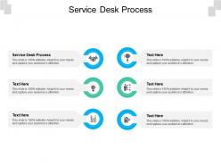 Service desk process ppt powerpoint presentation outline graphics tutorials cpb