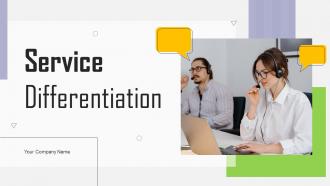 Service Differentiation Powerpoint Ppt Template Bundles Strategy MD