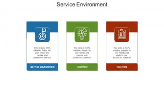 Service environment ppt powerpoint presentation summary visual aids cpb