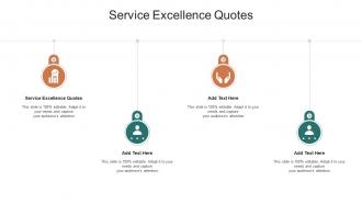 Service Excellence Quotes In Powerpoint And Google Slides Cpb