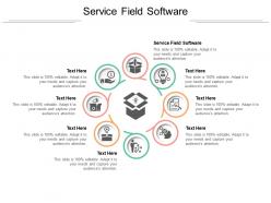 Service field software ppt powerpoint presentation slides summary cpb