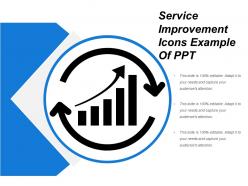Service improvement icons example of ppt