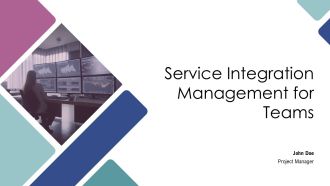 Service Integration Management For Teams PPT Mockup AT