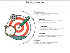 Service internet ppt powerpoint presentation professional design ideas cpb