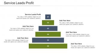 Service Leads Profit Ppt Powerpoint Presentation Infographic Images Cpb