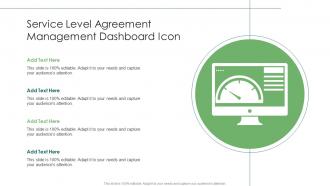 Service Level Agreement Management Dashboard Icon