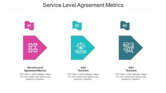 Service Level Agreement Metrics Ppt Powerpoint Presentation Show Sample Cpb