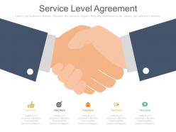 Service level agreement ppt slides