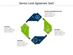Service level agreement saas ppt powerpoint presentation model sample cpb