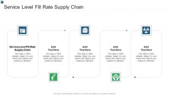 Service Level Fill Rate Supply Chain In Powerpoint And Google Slides Cpb