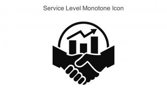 Service Level Monotone Icon In Powerpoint Pptx Png And Editable Eps Format