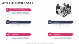 Service Levels Supply Chain In Powerpoint And Google Slides Cpb