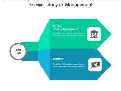 Service lifecycle management ppt powerpoint presentation outline graphics tutorials cpb