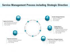 Service Management Process Including Strategic Direction